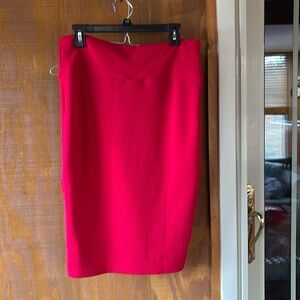 Red large Cassie skirt